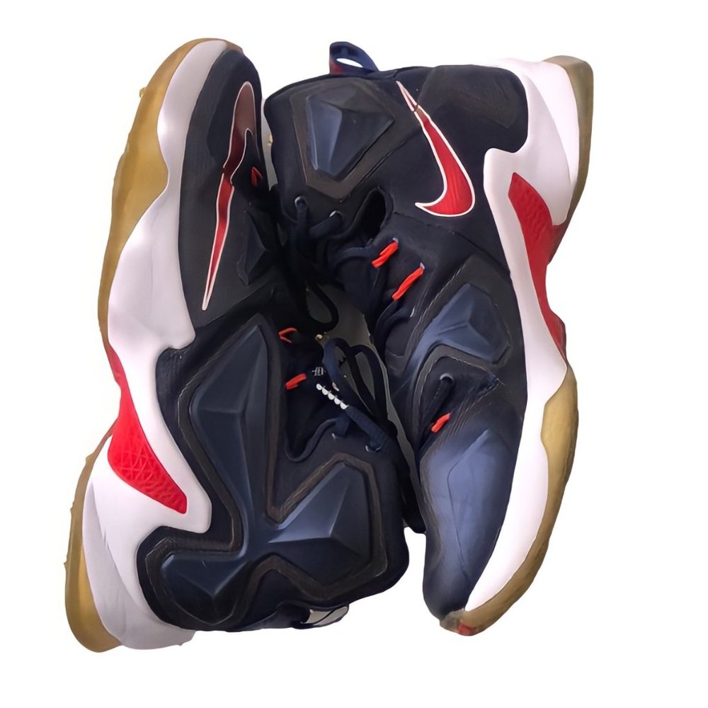 NIKE LeBron James XIII 13 Navy Midnight Blue USA Shoes